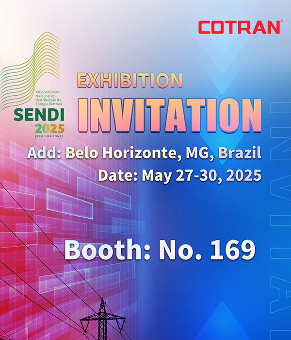 Invitation à visiter COTRAN au SENDI 2025 à Belo Horizonte, Brésil